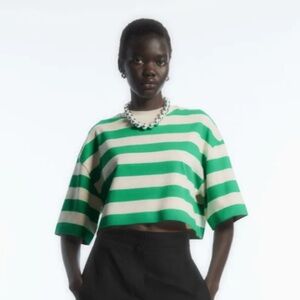 COS The High Line Cropped T-Shirt
